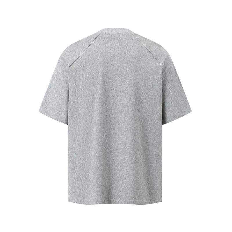 Stone Wash T shirt make old short sleeve T-shirt
