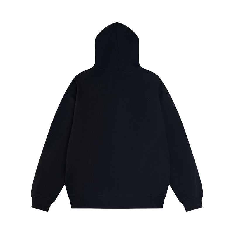 Streetwear Hoodie Embroidered Hooded Sweater Loose Casual Hoodie