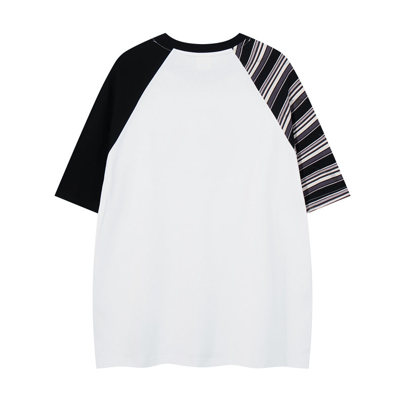 Casual Street Wear Summer Short Sleeve T-Shirt Loose Top