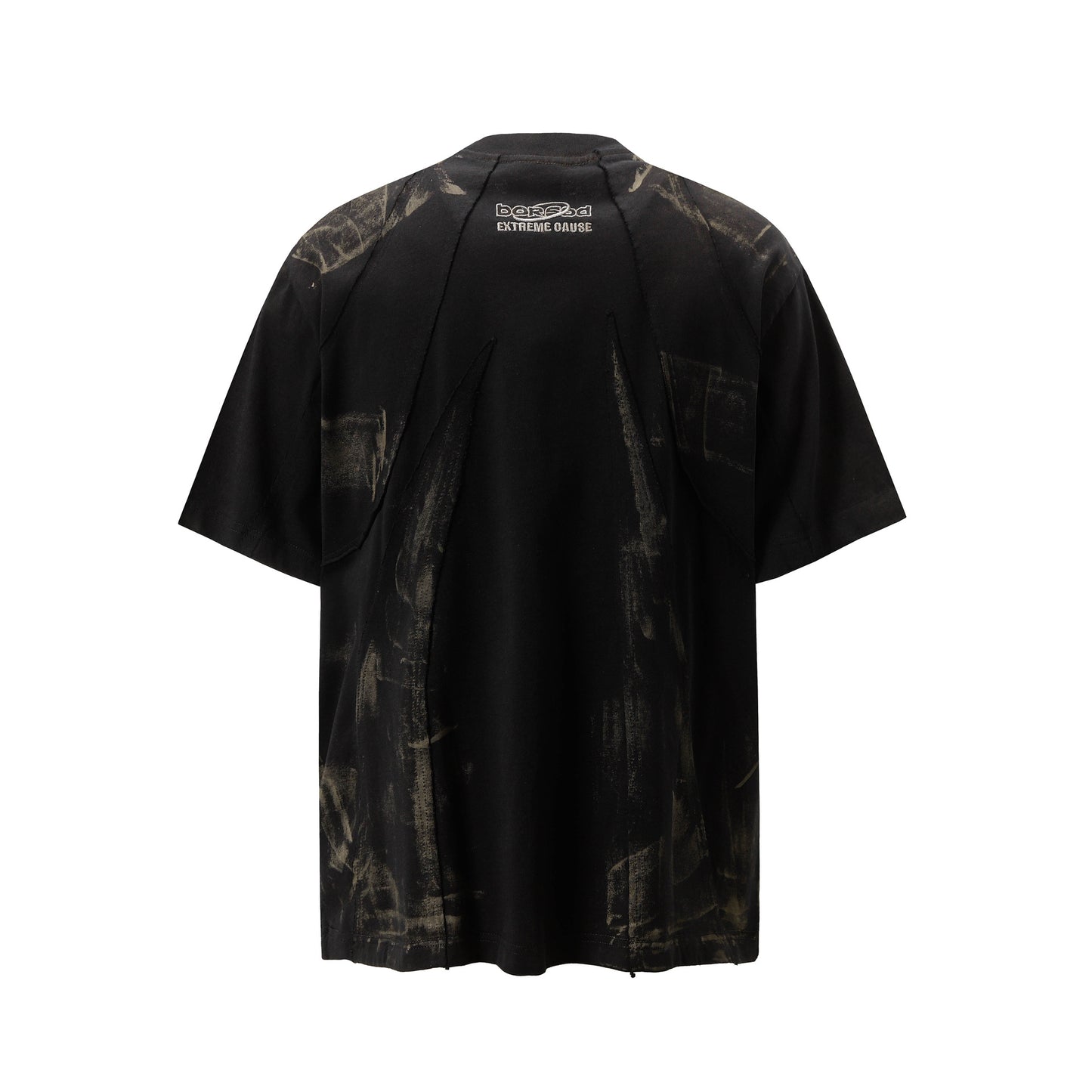 Retro Style Shirt For Mens Doodle Wash T-Shirt Short Sleeve