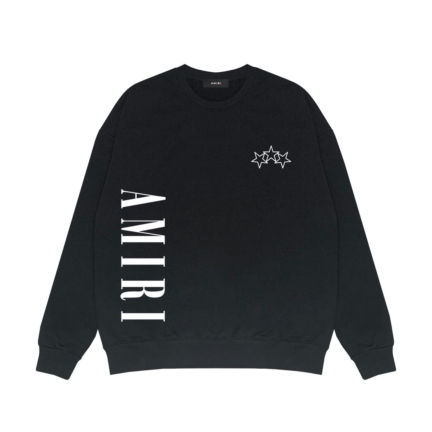 Amiri Sweatshirt Loose Casual Print Round Neck Sweater