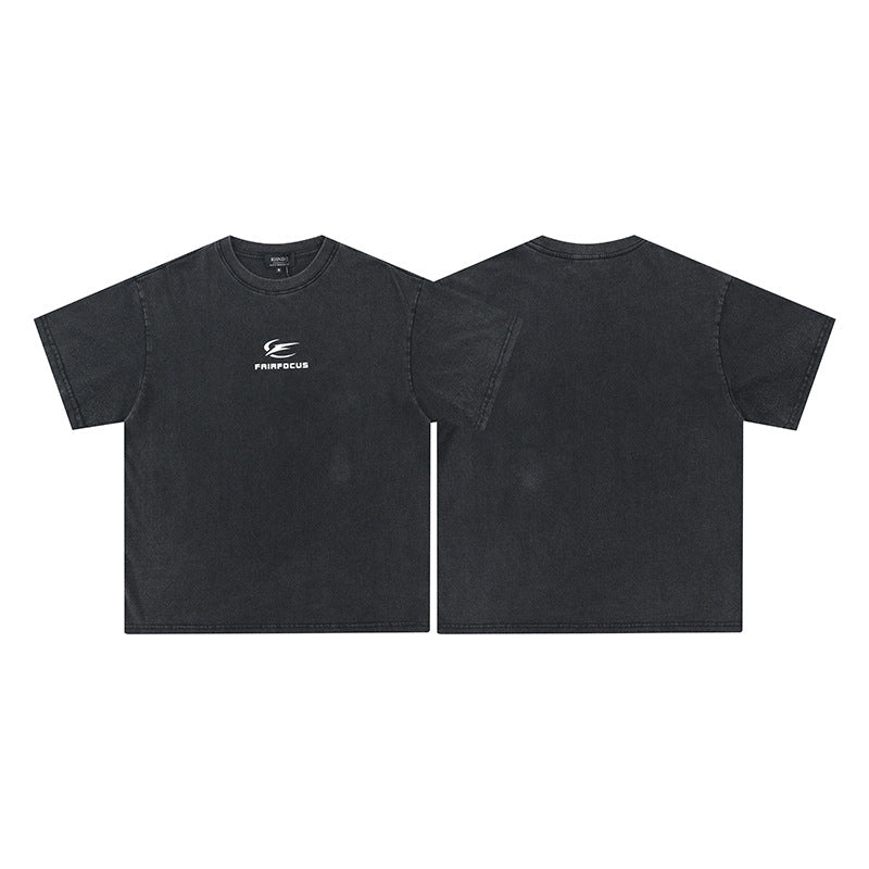 Marcas De Streetwear Short Sleeve T-Shirt Summer Vintage Loose Top