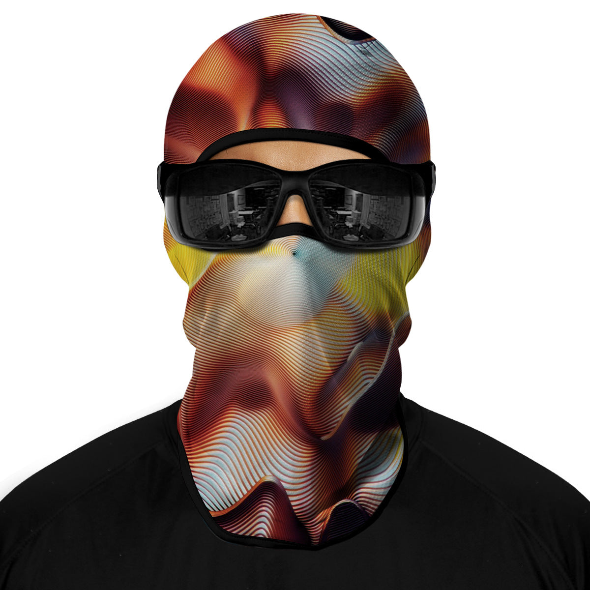 Cycling Windproof Hood Ice Silk Sunscreen Headgear Face Protection Breathable Sunscreen