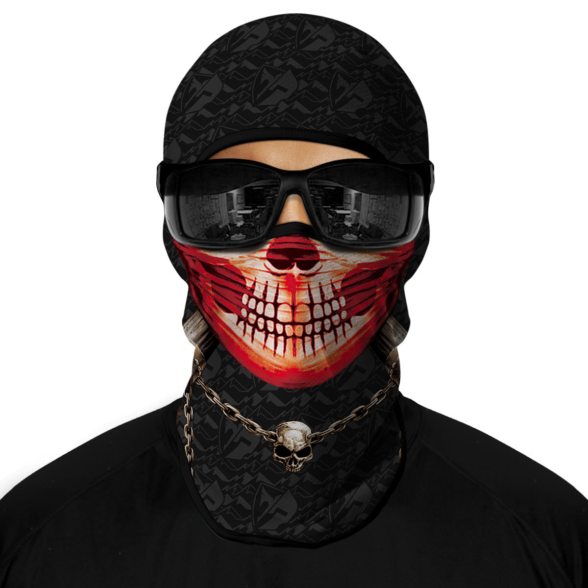 Cycling Windproof Hood Ice Silk Sunscreen Windproof 3D Headgear Men and Women