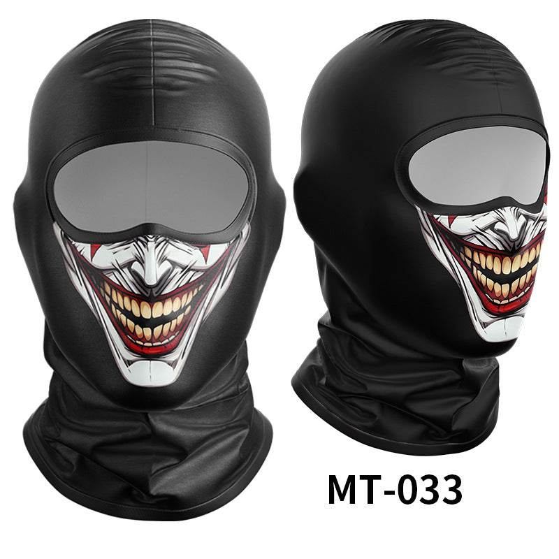 Cycling Windproof Hood Sunscreen Windproof Ice Silk Mask Men's and Women's Full Face