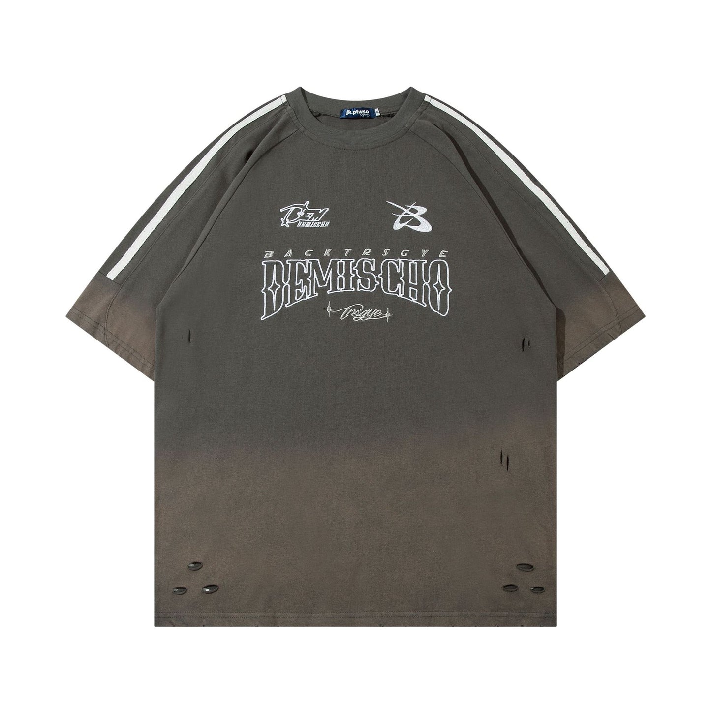 Remeras rock nacional vintage ripped t-shirt short sleeve