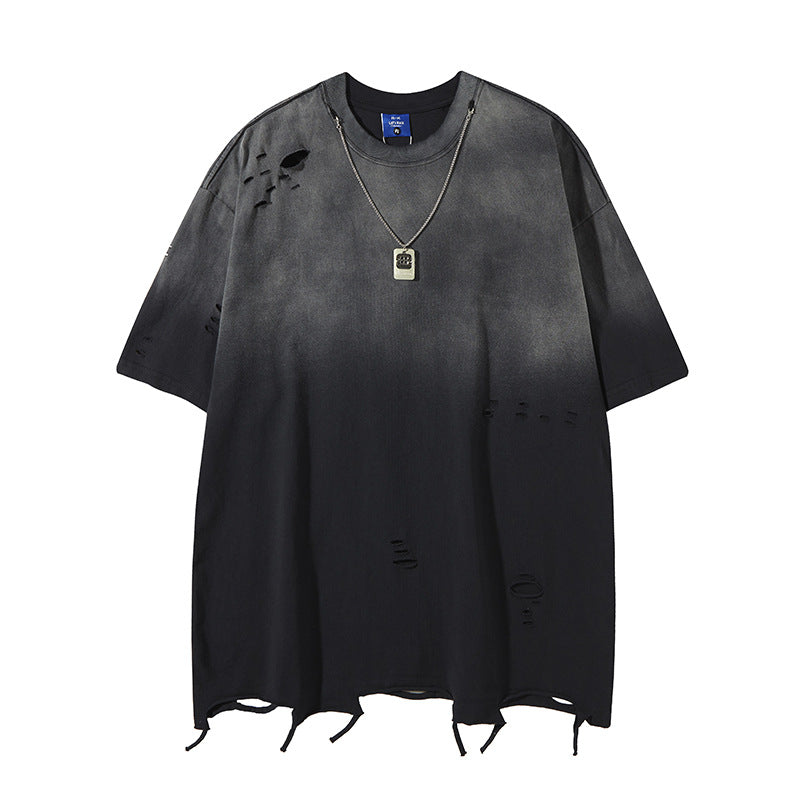 Camisas Retros Vintage Crew Neck Short Sleeve T-Shirt