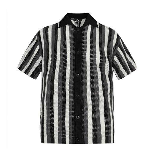 Casual Street Wear Vintage Casual Vintage Men's Shirt Pin Top Men's Shirt