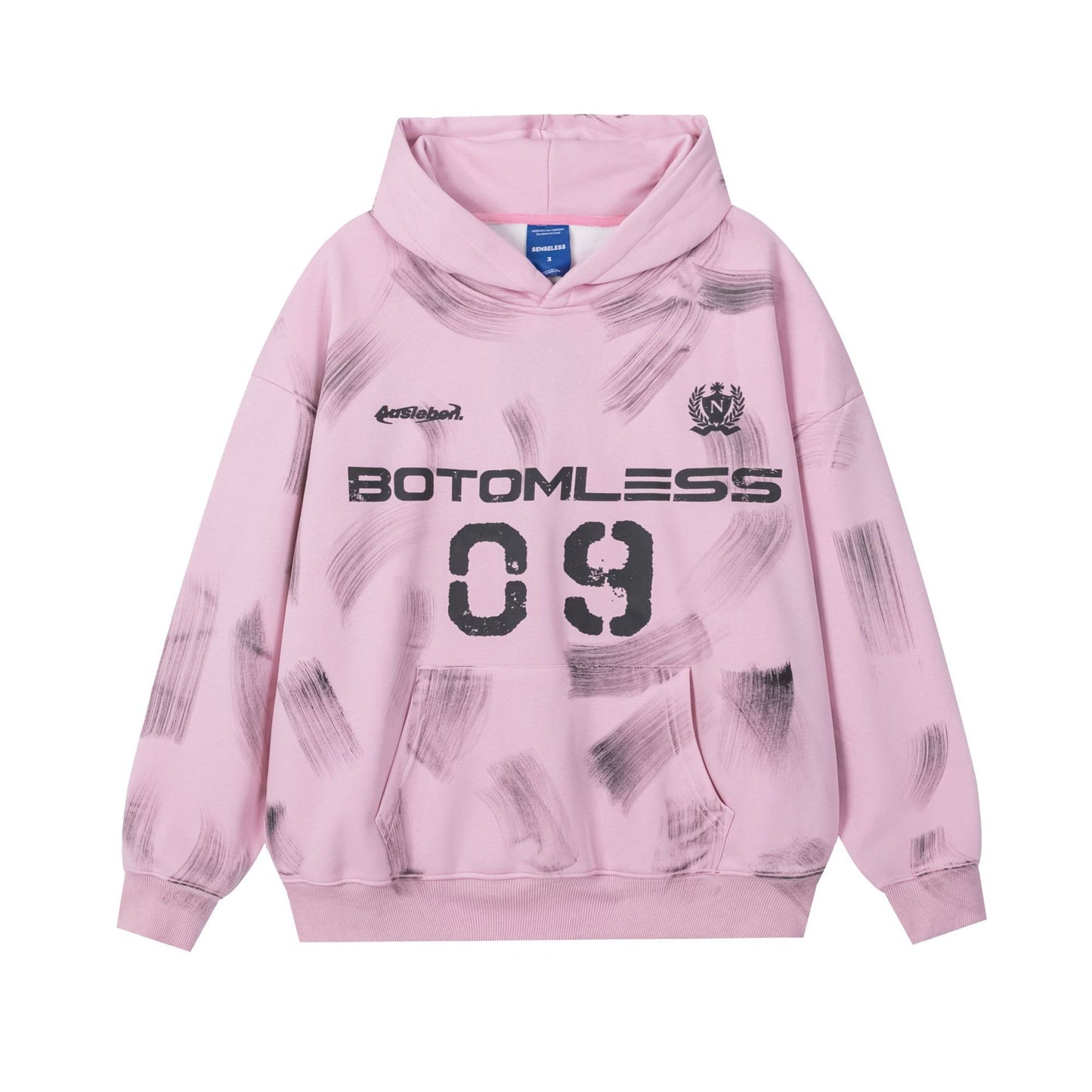 Vice streetwear vintage hooded sweater autumn and winter loose sweater
