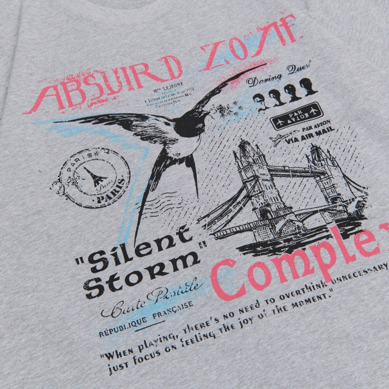 Camisetas streetwear Summer Vintage Casual Loose Short Sleeve T-Shirt