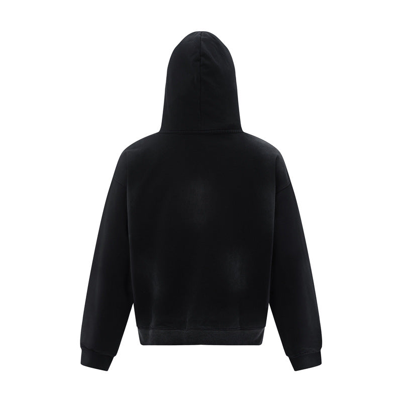 Streetwear Hoodie Vintage Alphabet Print Hooded Sweater