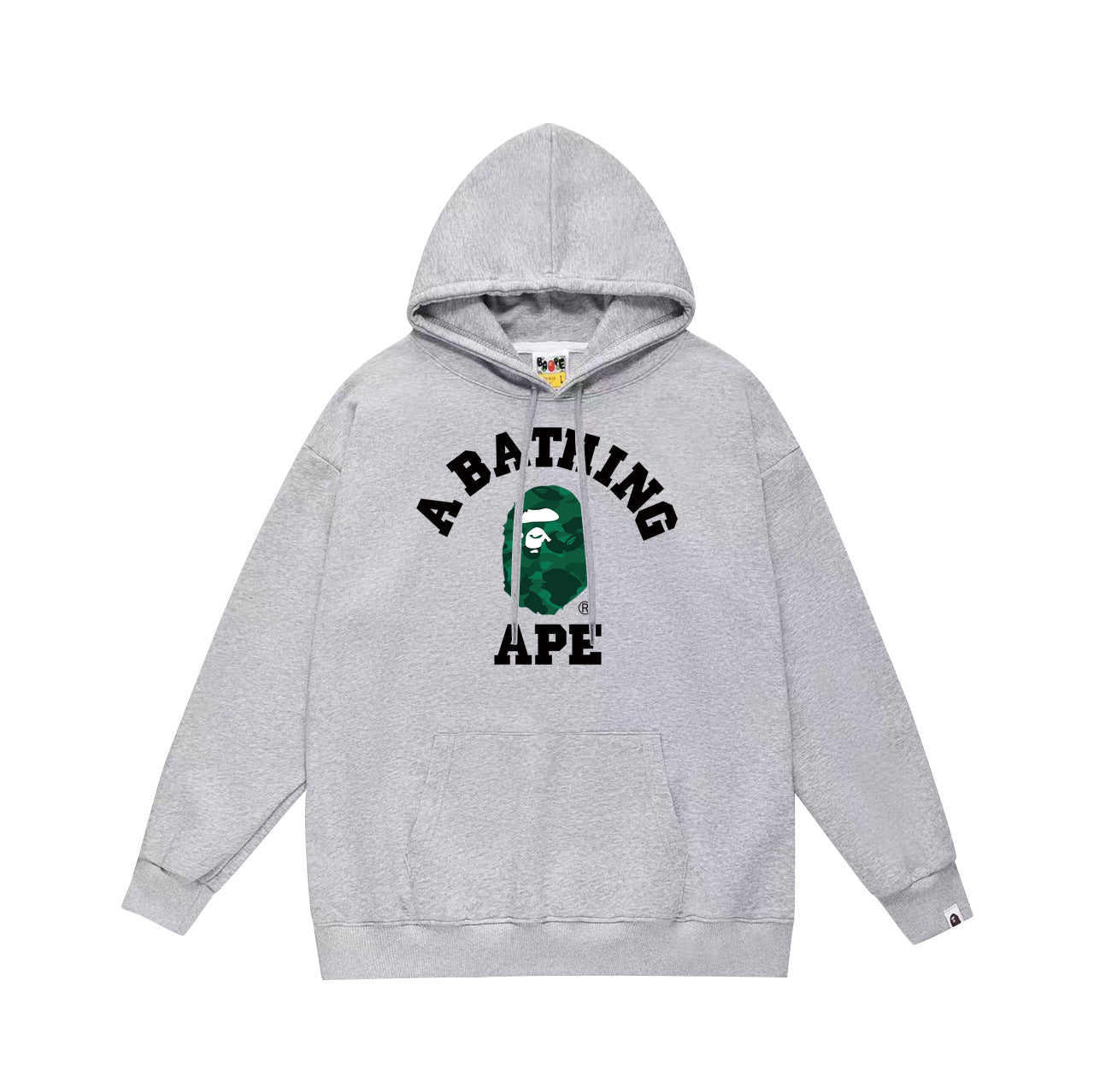 Ape Hoodie Autumn/Winter Letter Print Loose Hoodie Pullover Ape Sweater