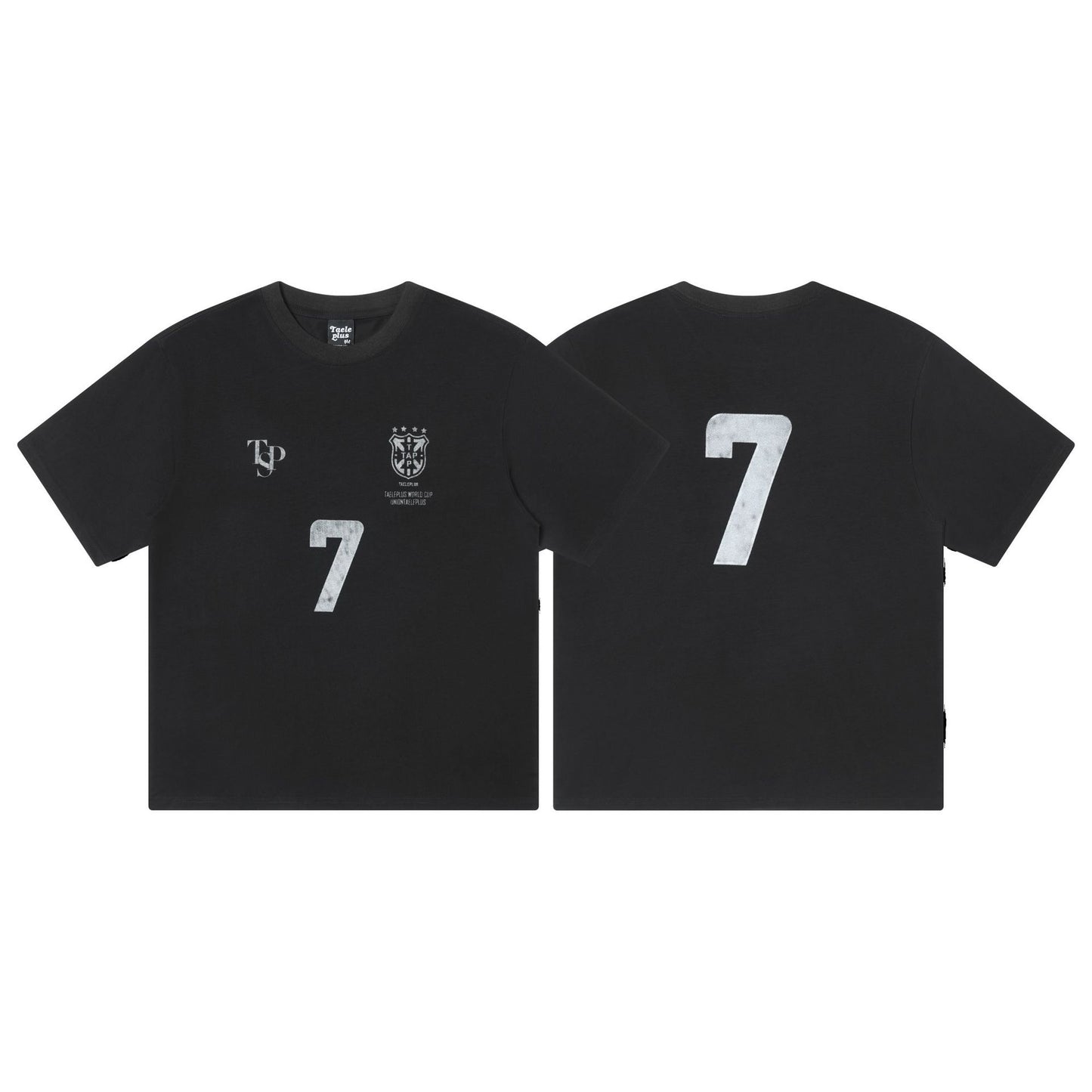 Remeras rock nacional summer vintage No. 7 jersey sweatshirt printed short-sleeved t-shirt