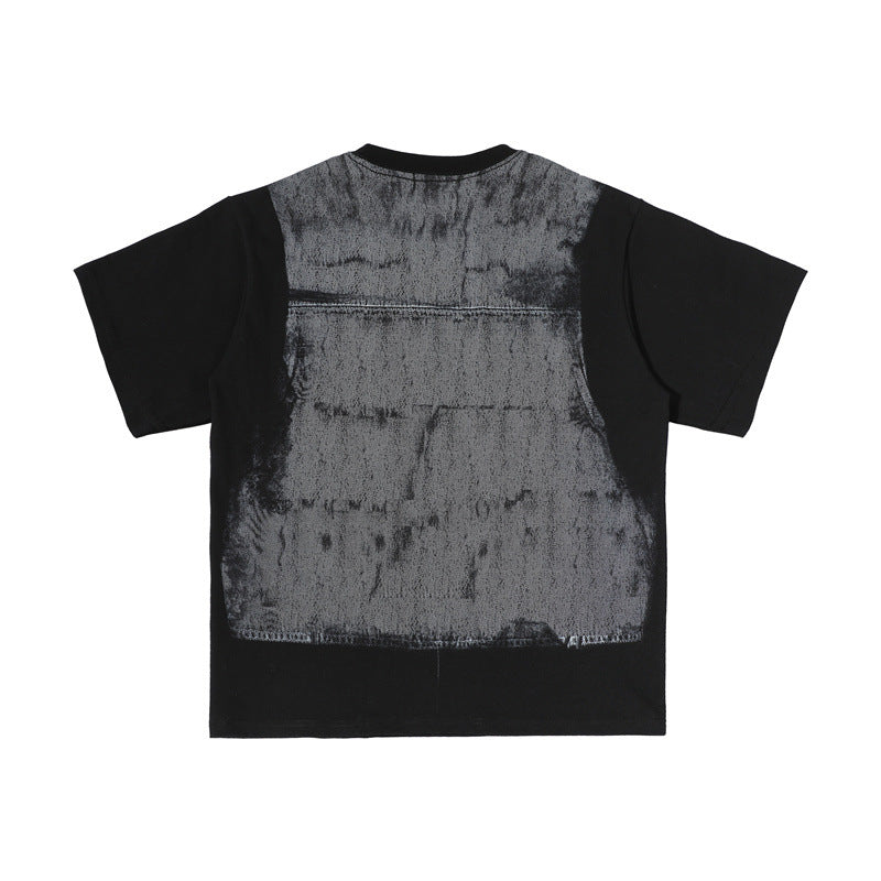 US drip outfits Summer Vintage Casual Loose T-Shirts