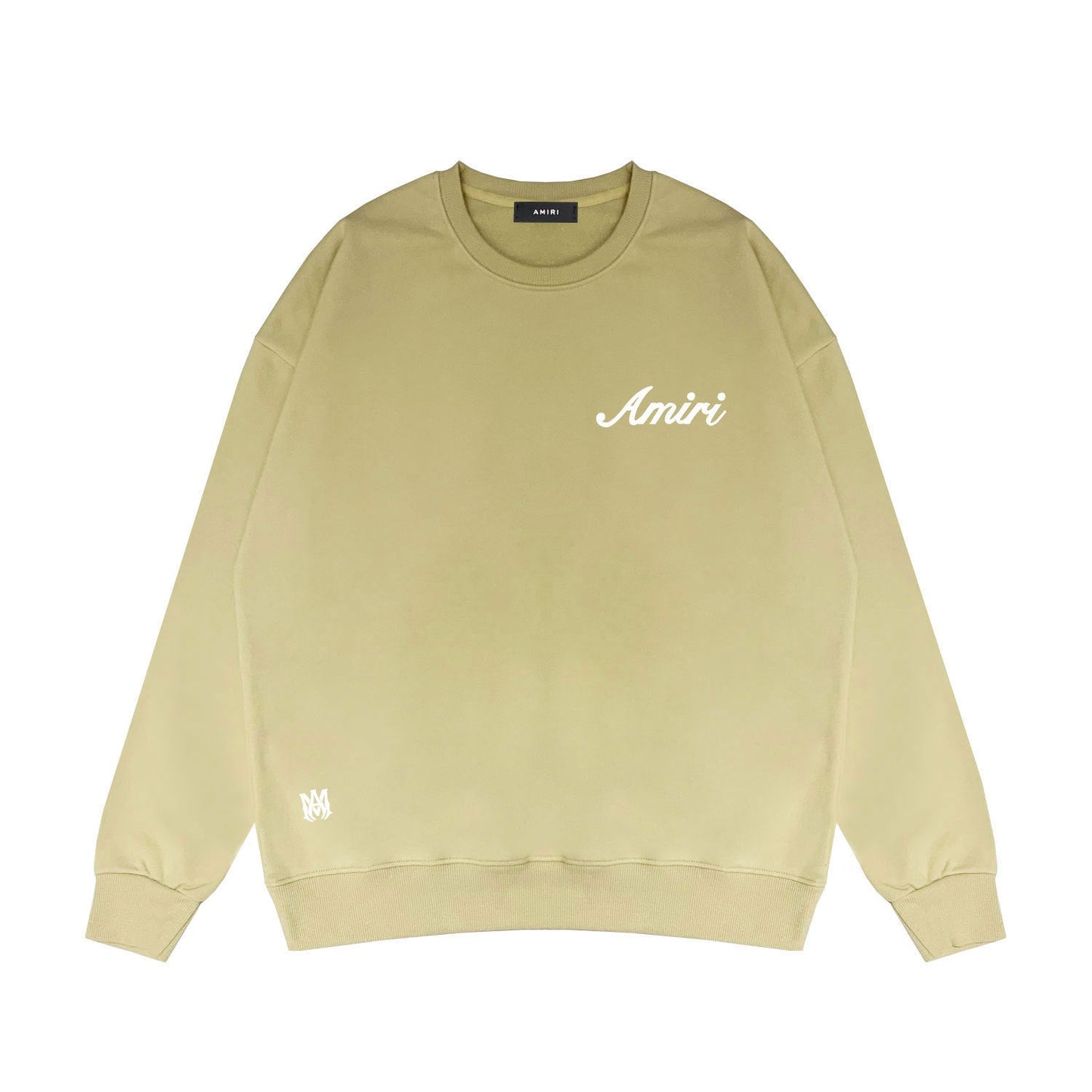 Amiri Long Sleeved Shirt Fashion Brand Crew Sweatshirts round Neck Sweater