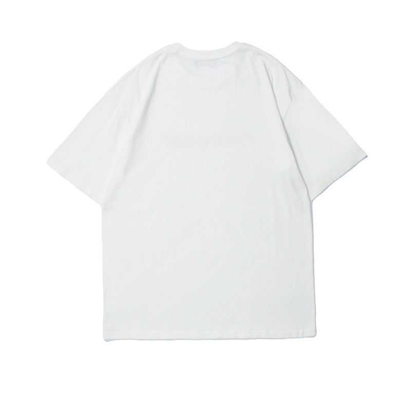 Vice streetwear Summer Short Sleeve T-Shirt Loose Crew Neck T-Shirts