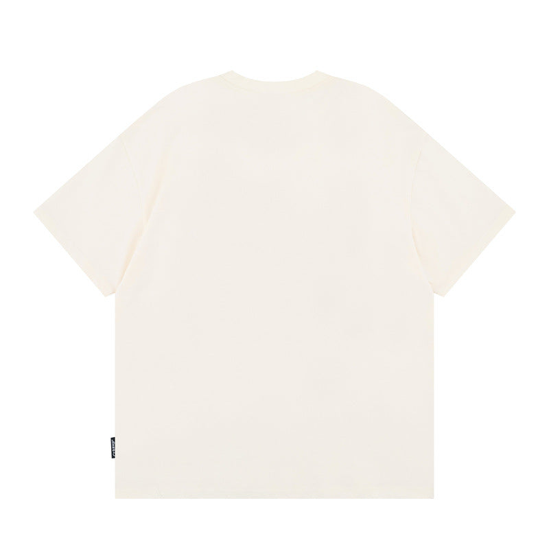 Camisetas streetwear Summer Vintage Casual Loose Short Sleeve T-Shirt