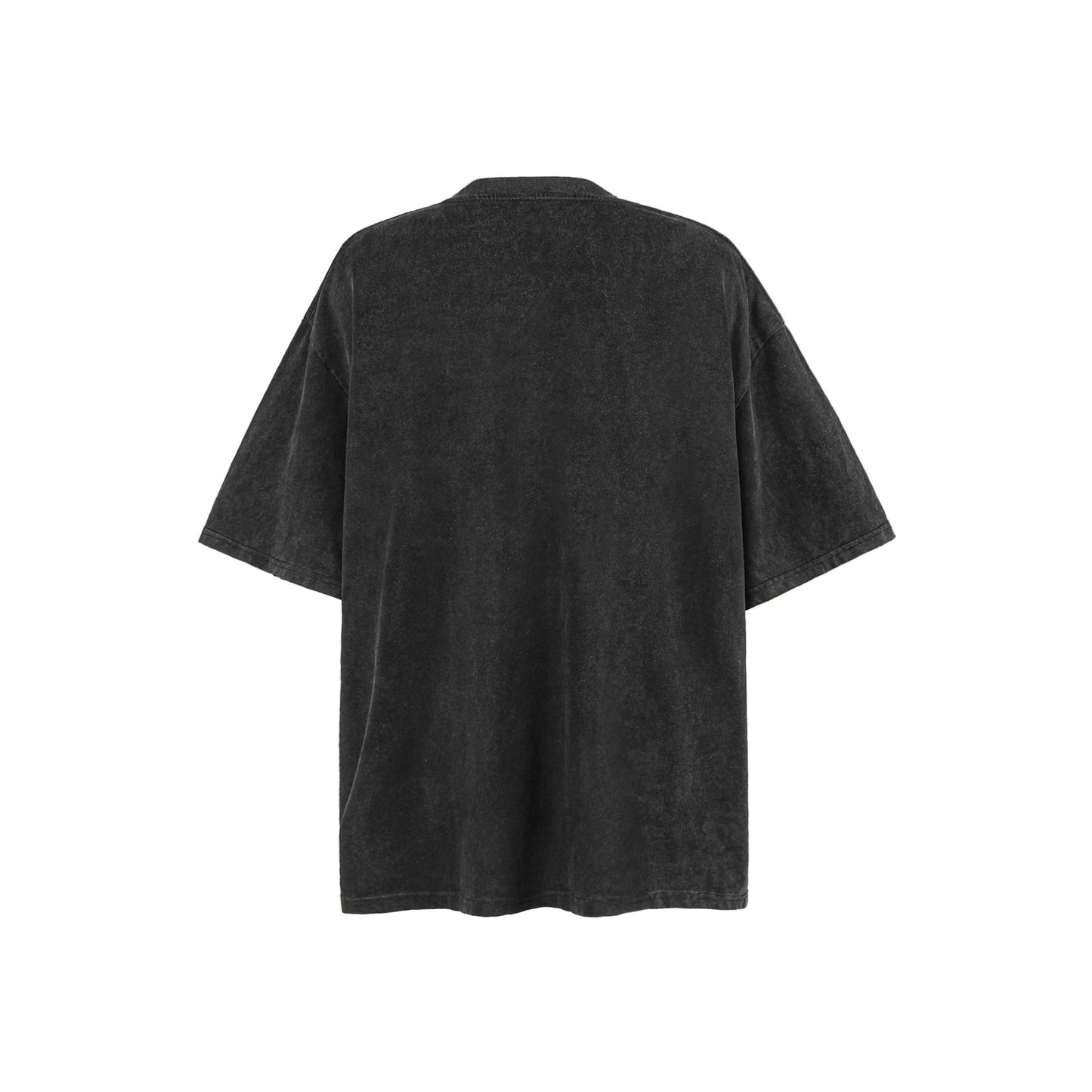 American vintage street T-shirt pure cotton retro men's and women's summer loose