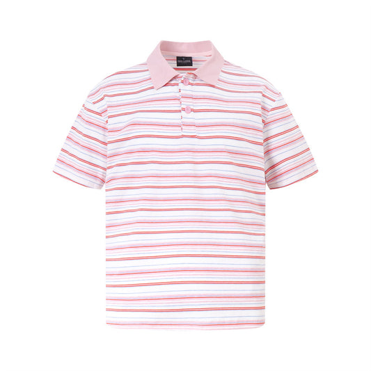 Stone Wash T shirt Summer Short Sleeve T-Shirt Lapel Polo Shirt Top