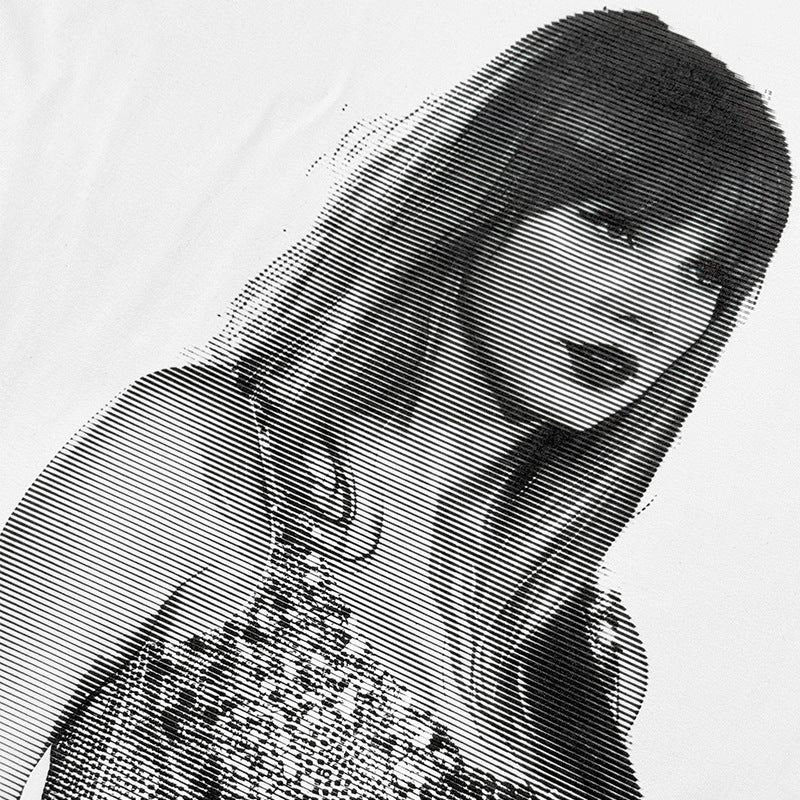 Unisex T-shirts Singer Taylor Swift Mildew Print Short Sleeves