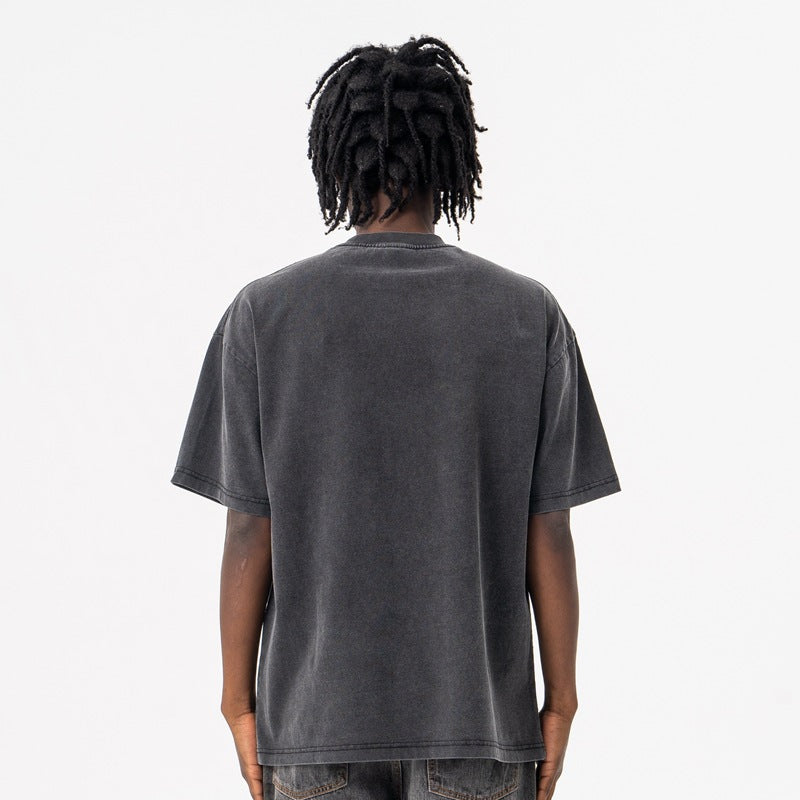 Vic Streetwear Summer Crew Neck Short Sleeve T-Shirt