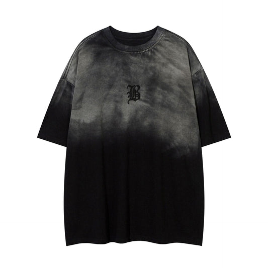 1990 Fashion T-Shirt Washed T-Shirt Loose Retro