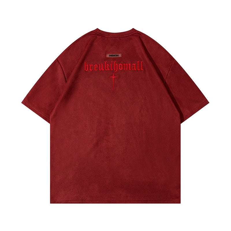 Hustle vintage summer short sleeve t-shirt