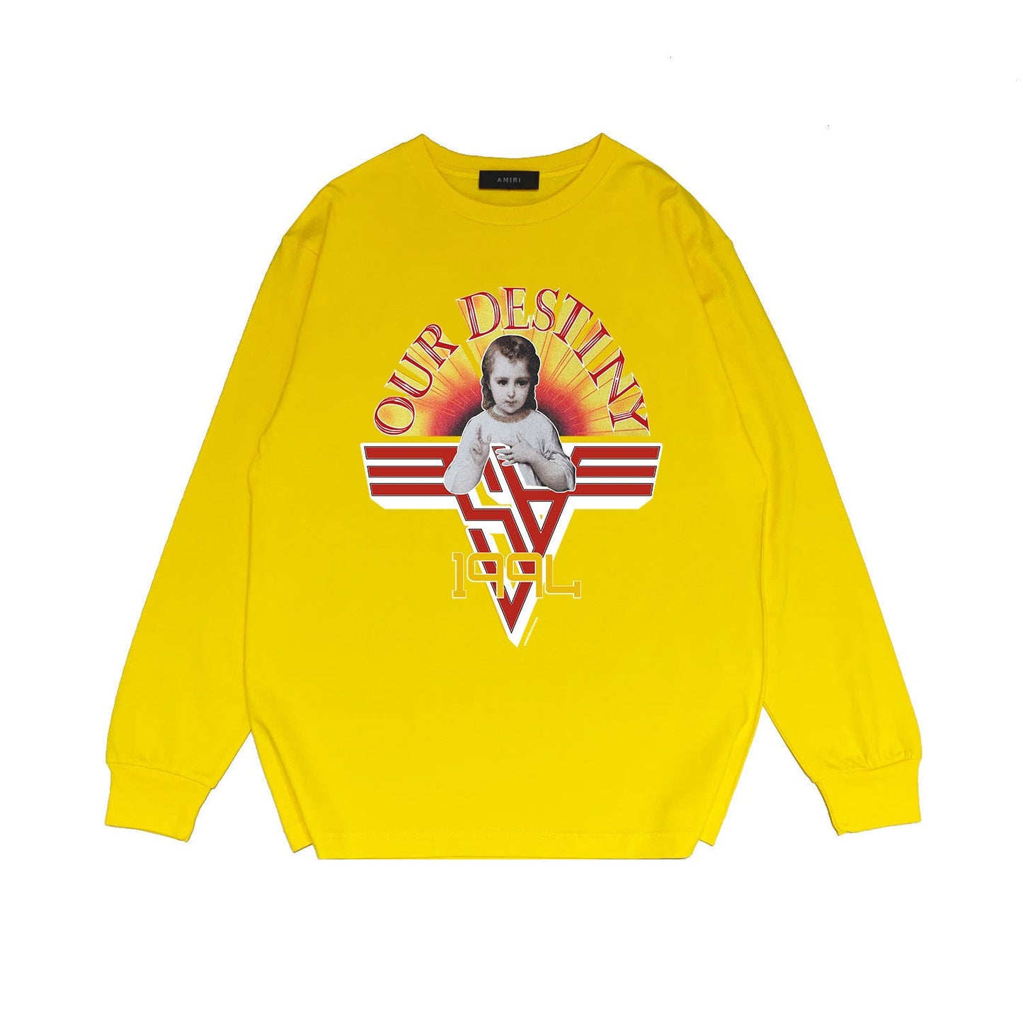 Amiri Long Sleeve Shirt Long Sleeve Long-Sleeved T-Shirt Blouse