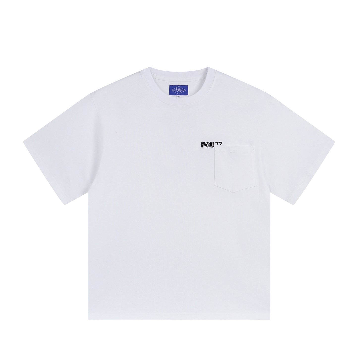 Distorted vintage alphabet embroidered short sleeve t-shirt summer oversize top