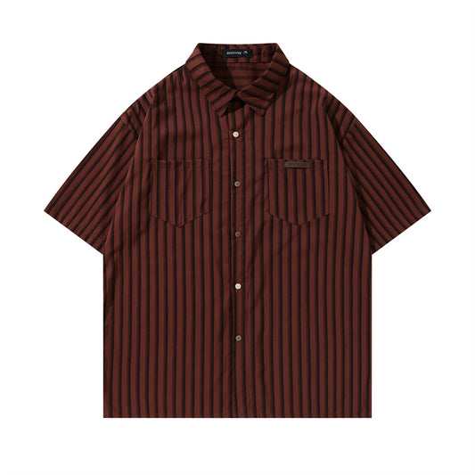Y2K mens shirt vintage tooling vest shirt
