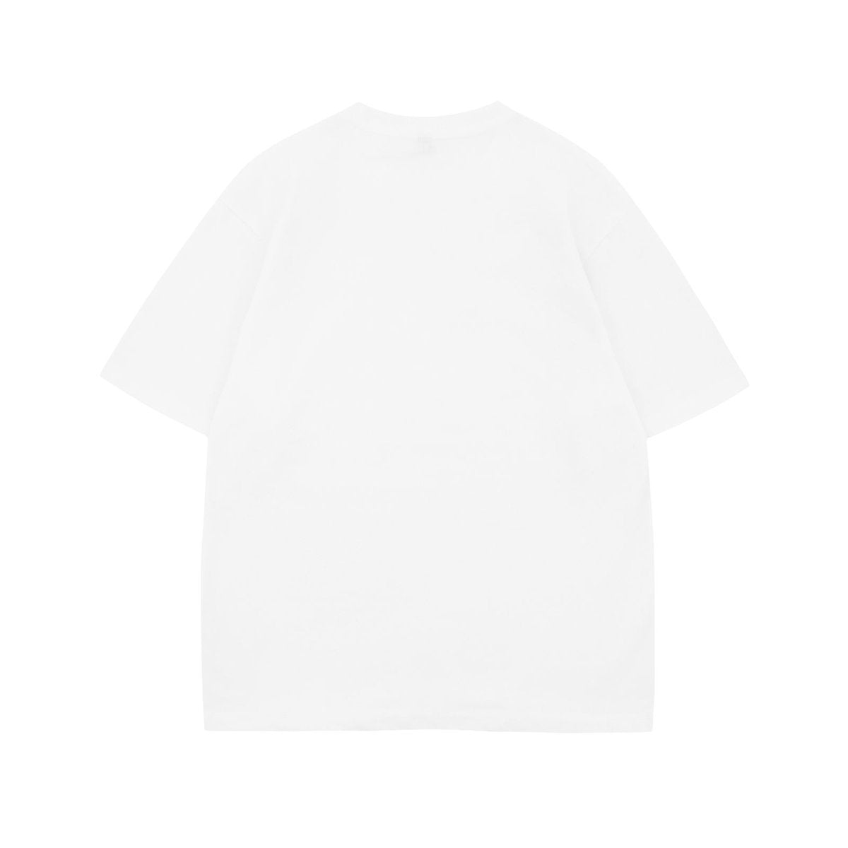 US drip outfits Summer Vintage Color Alphabet Print Casual Loose Short Sleeve T-Shirts