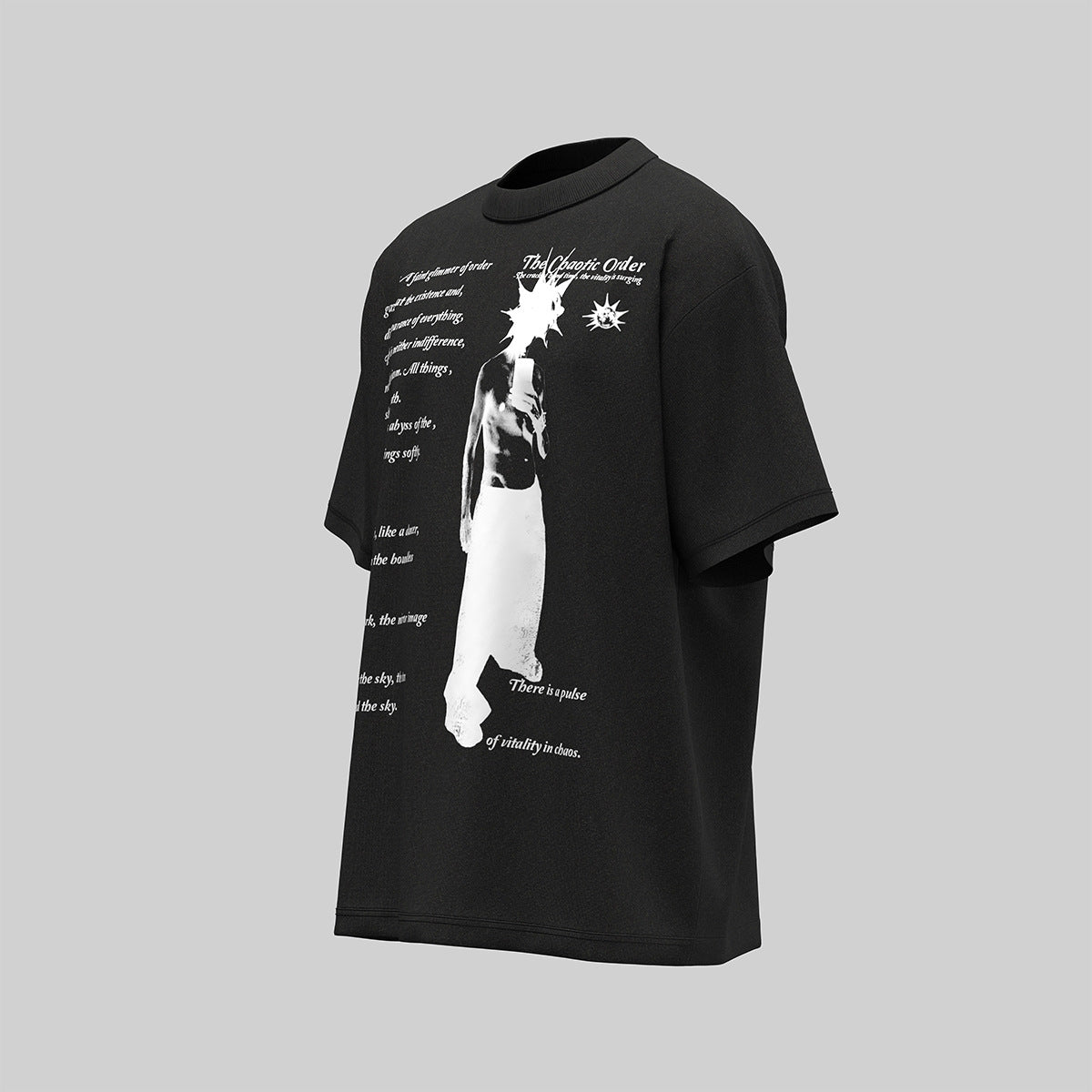 Hustle vintage summer hip hop character print t-shirt