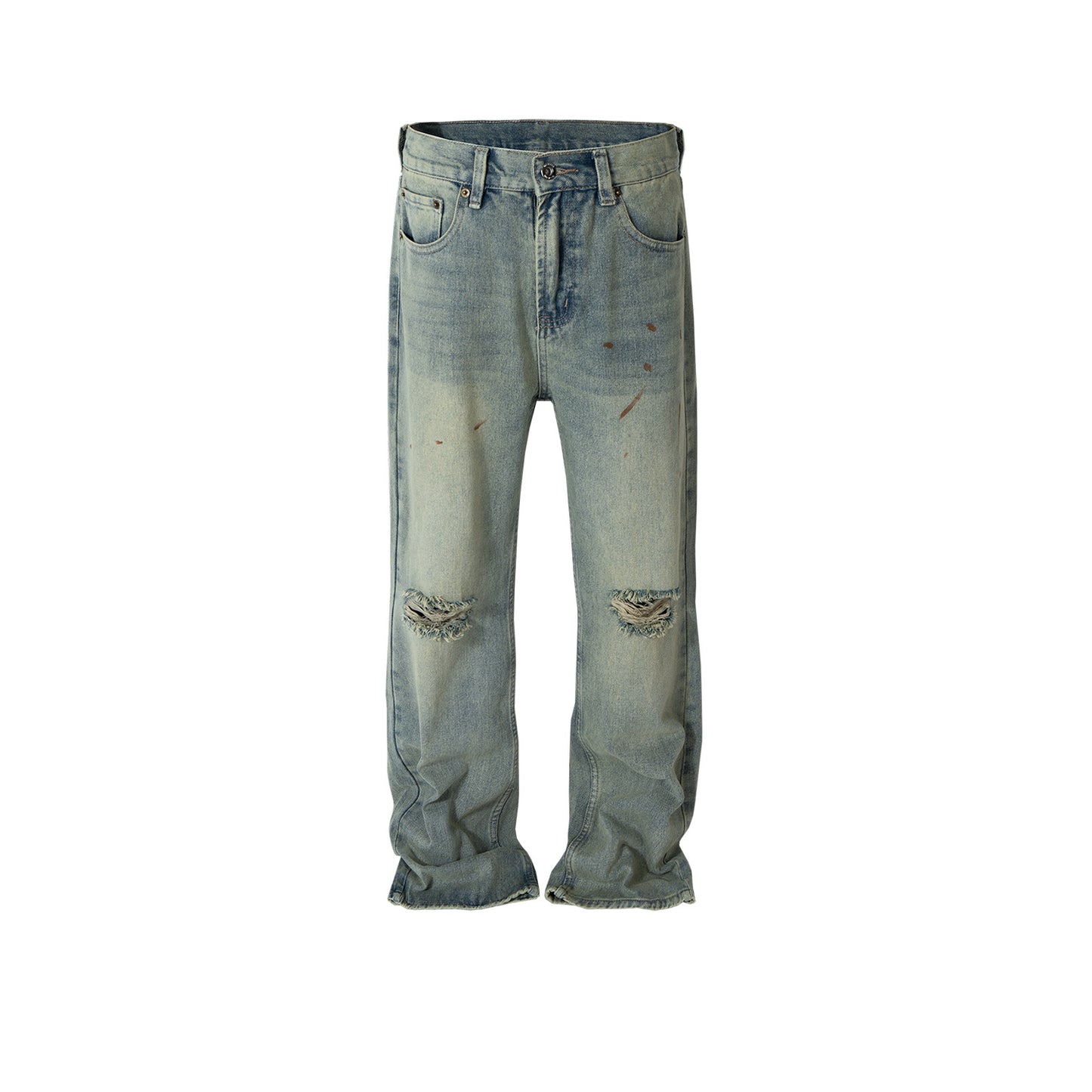 Rock Revival Jeans Trousers Ripped Old Jeans
