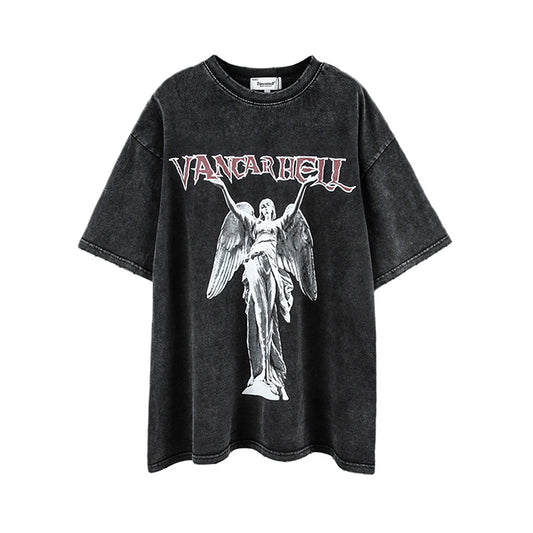 Vintage Usa Shirt Old Madonna Print Short Sleeve T-Shirt