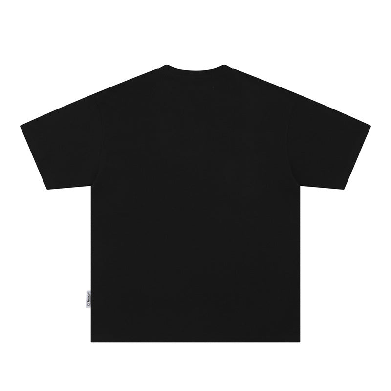 Camisetas streetwear Summer Vintage Hip Hop Casual Loose Short Sleeve T-Shirt
