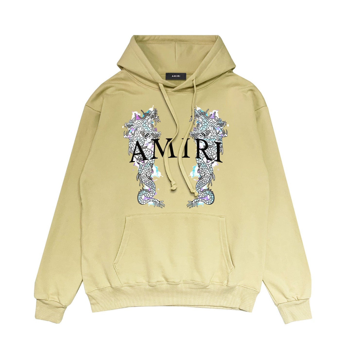 Amiri Hoodie Long Fashion Brand Hoodie Sweatshirts Hooded