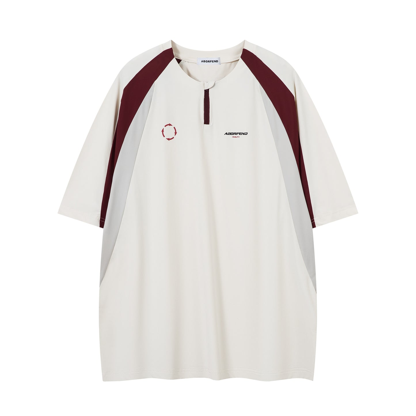 Vestimenta De Los 90 Summer Quick Dry Zip T-Shirt Short Sleeve