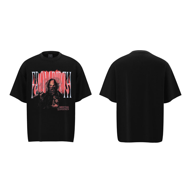 Hip hop clothing new york summer t-shirt short sleeves