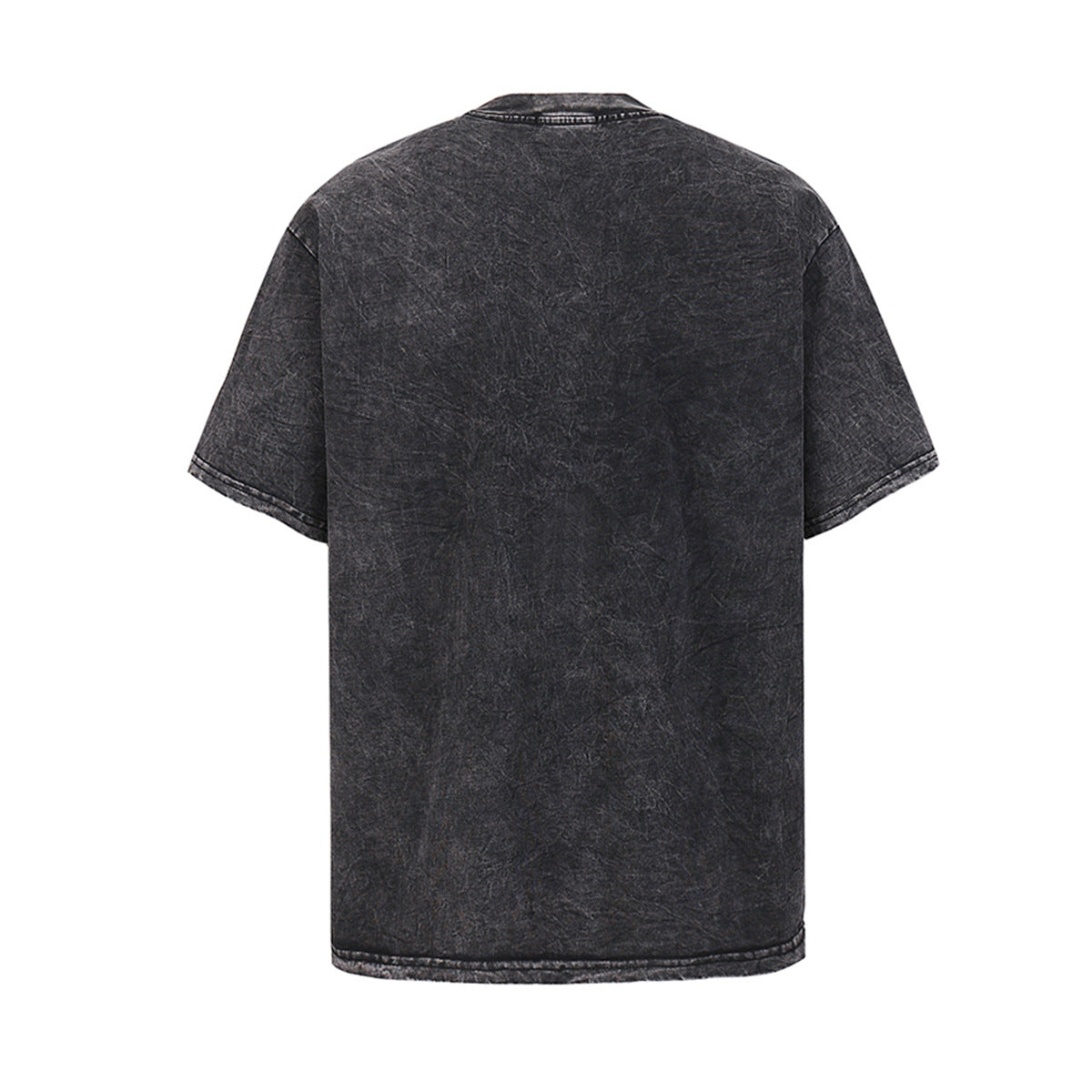 Hip hop clothing new york summer retro hip hop washed old t-shirt short sleeve