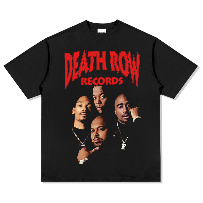 New york hip hop shop 2PAC BIGGIE SMALL West Coast HIPHOPVintage Short Sleeve T-Shirt