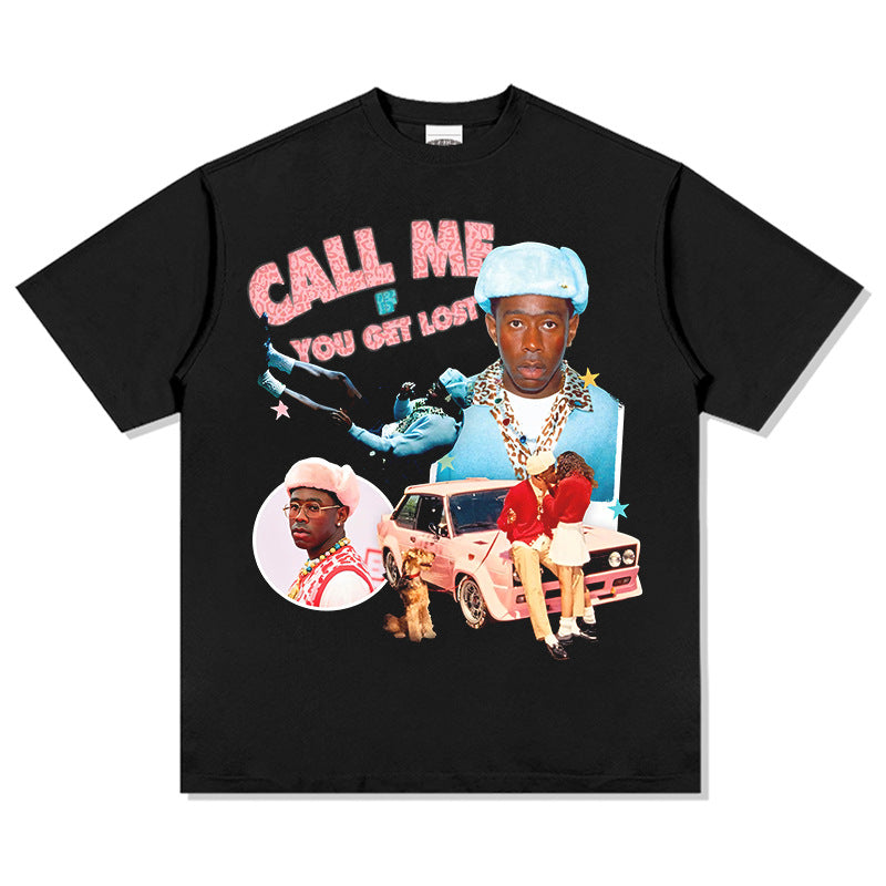 New york hip hop shop tyler hip hop creater taylor short sleeve t-shirt