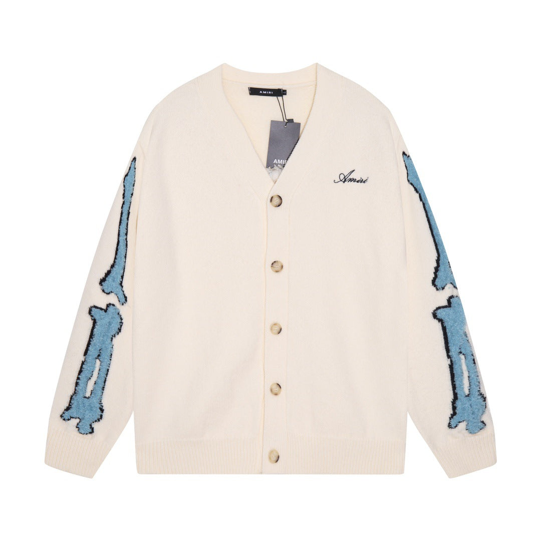 Amiri Sweater Fashion Loose Cardigan Sweater