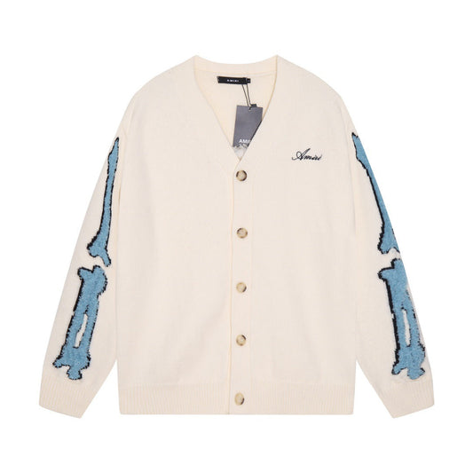 Amiri Sweater Fashion Loose Cardigan Sweater