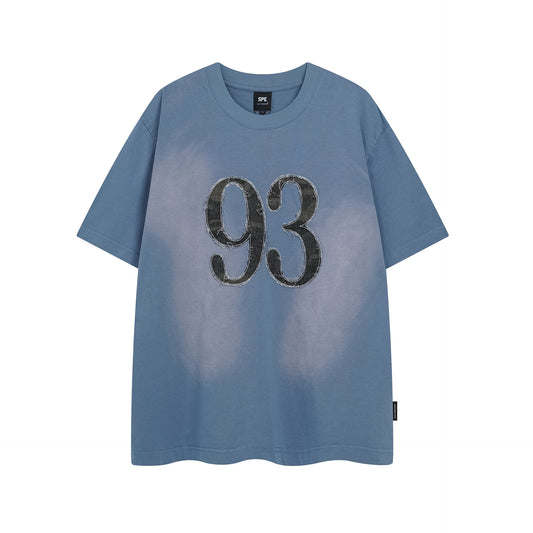 Retro Style Shirt For Men Summer Vintage Embroidery T-Shirt Short Sleeve