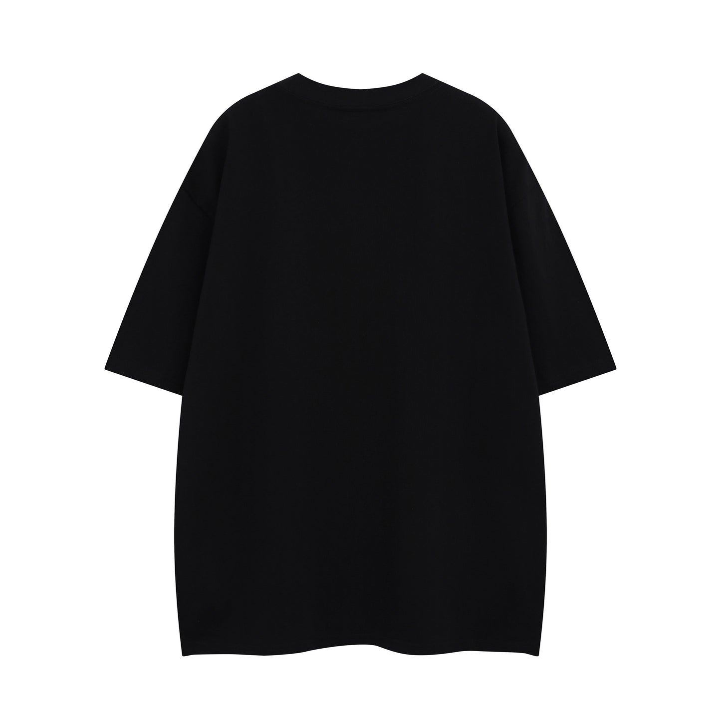 Camisetas Streetwear Summer Vintage Dog Print Casual Loose Short Sleeve T-Shirt