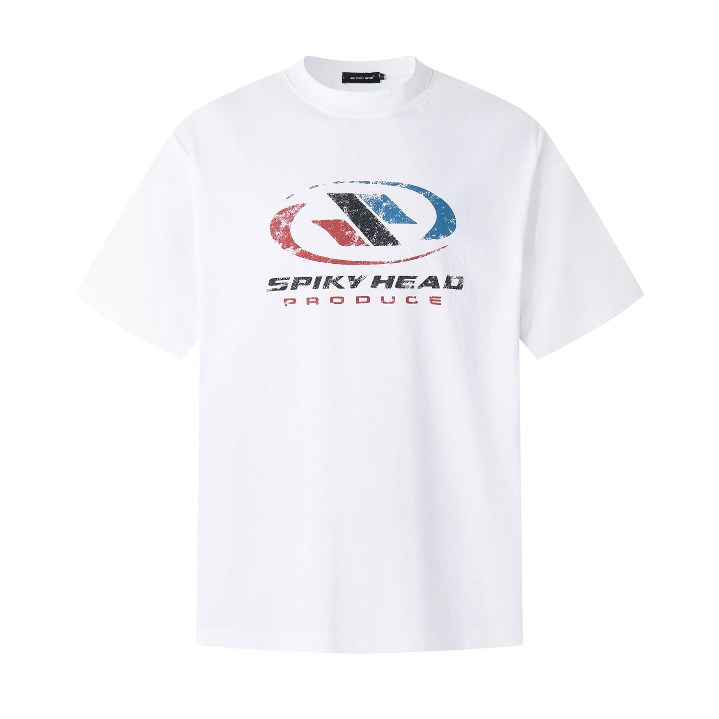 Hip Hop Clothing Summer Vintage Wash T-Shirt Short Sleeve