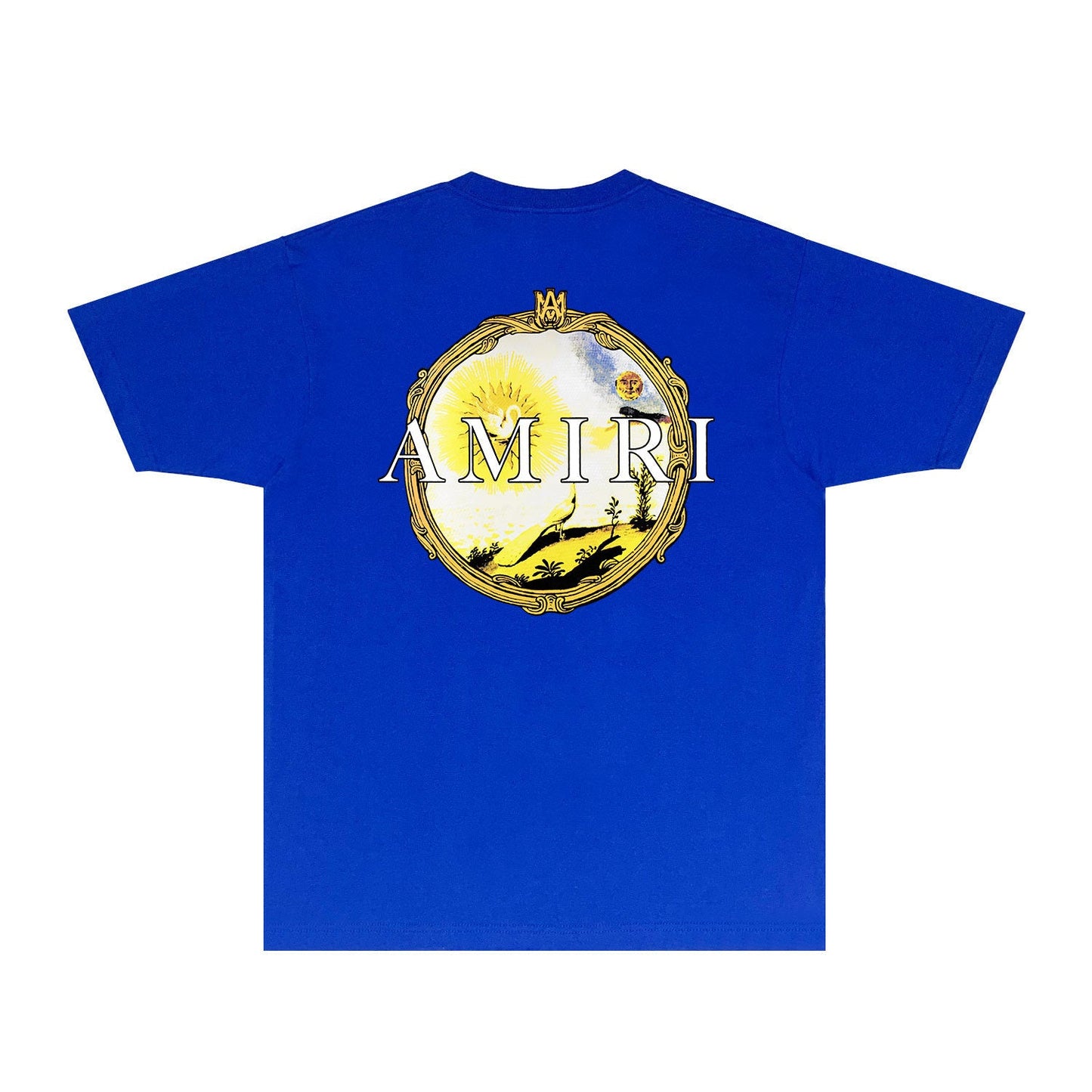 Amiri T Shirts Fashion Brand T Shirt Short Sleeve T-shirt Blouse