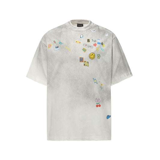 Remeras rock nacional summer vintage wash t-shirt short sleeves