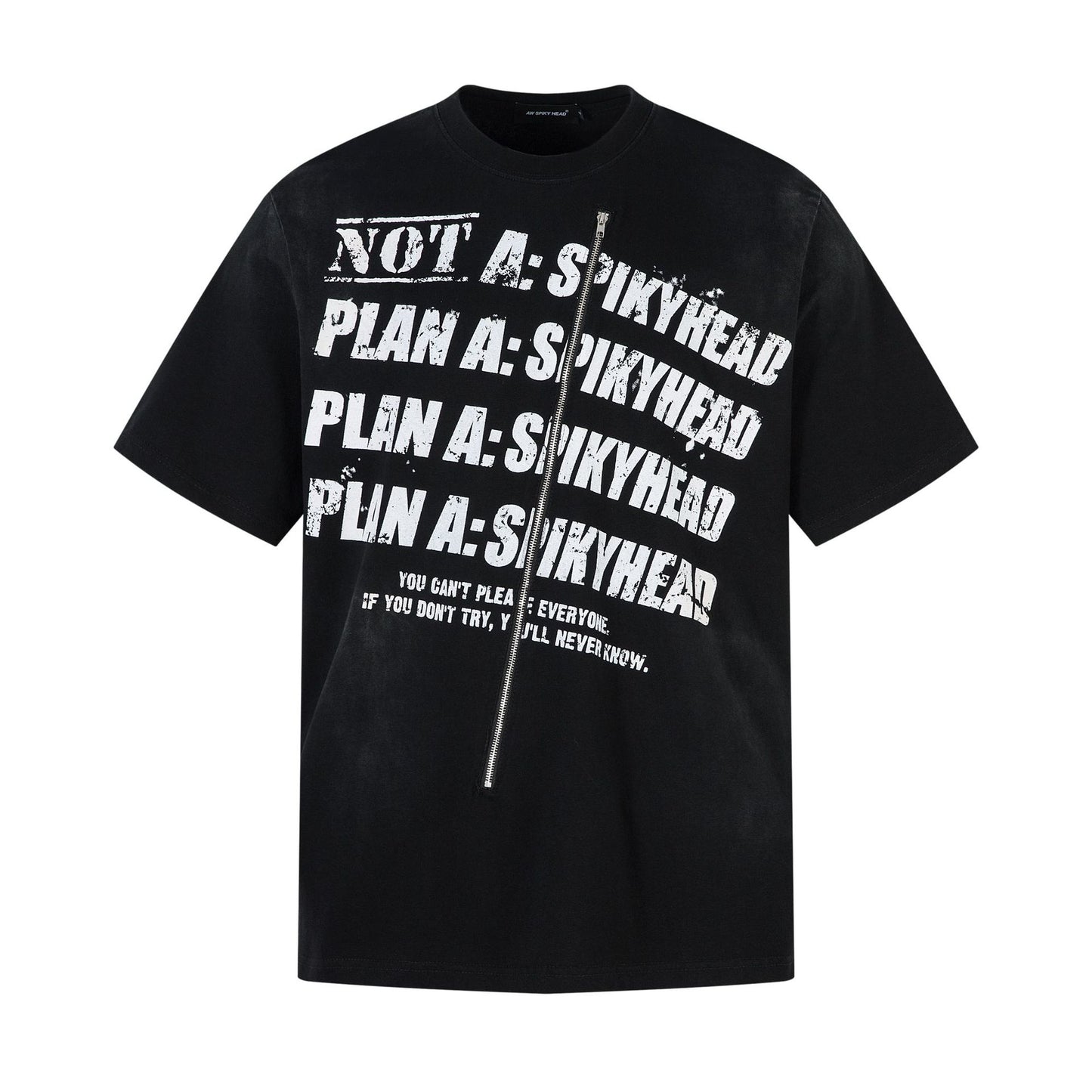 Vestimenta De Los 90 Summer Vintage Short Sleeve Zip T-Shirt