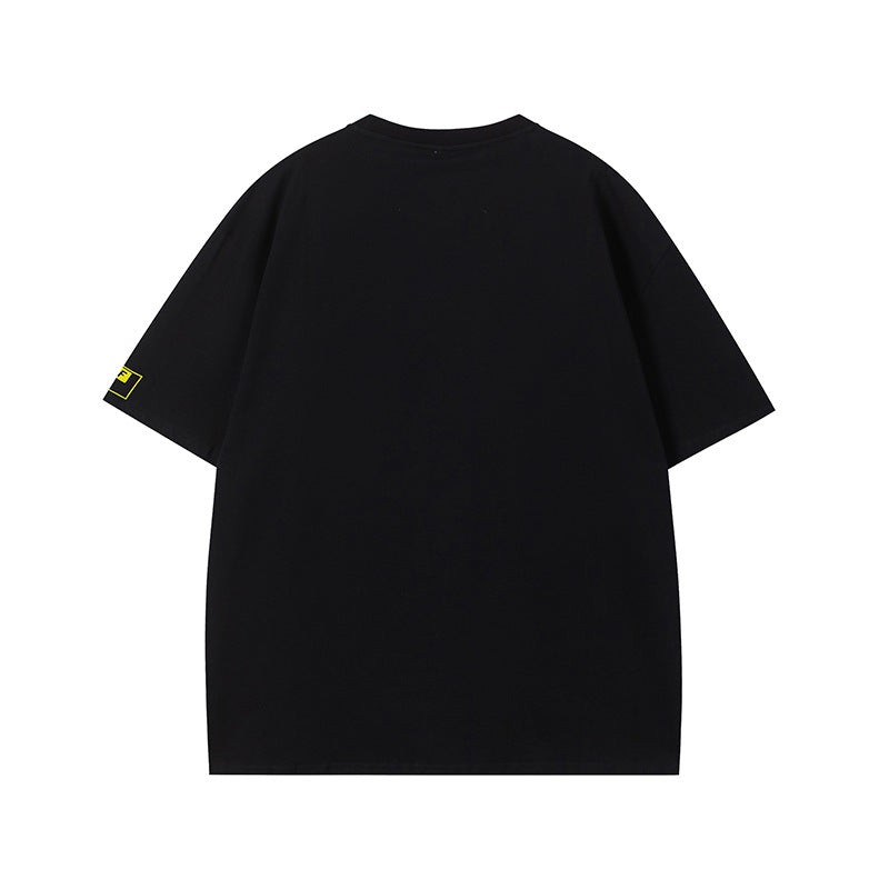 Vintage Tišö Rt Vintage Letter Print Short Sleeve T-Shirt